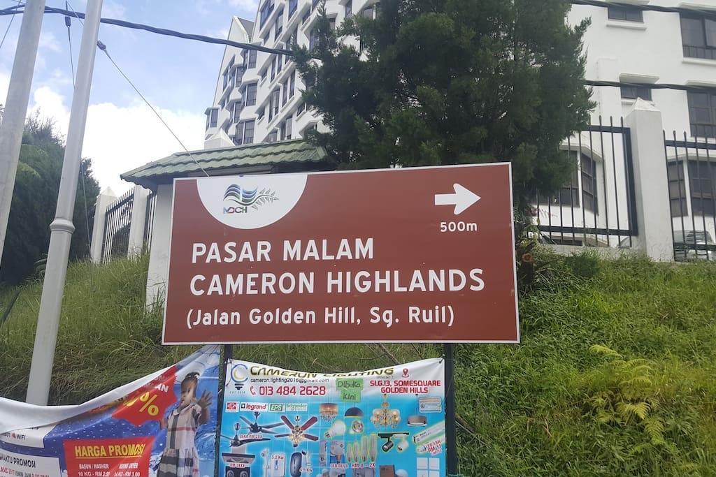 Myy Cameron Golden Hills Pasar Malam Leilighet Cameron Highlands Eksteriør bilde